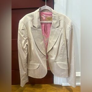 Robert Graham Tan Women's Blazer